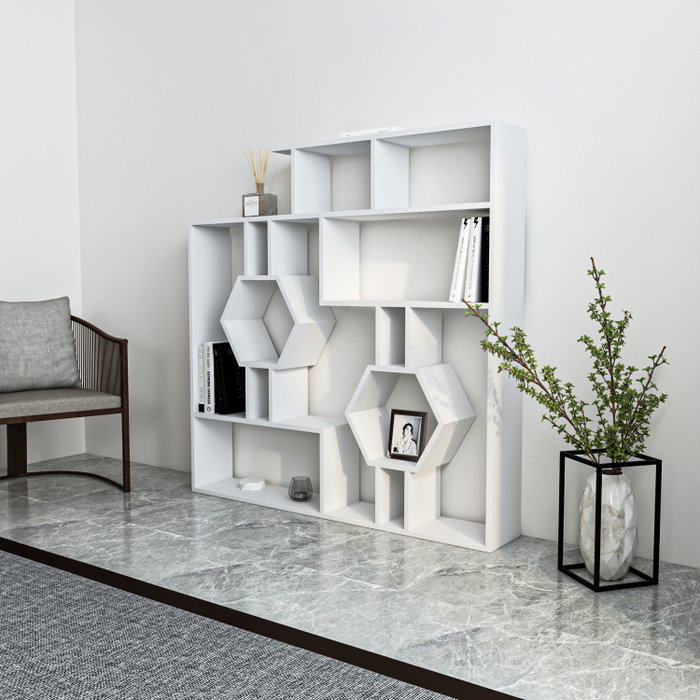 Hanah Home Tamara - Estantería Blanca